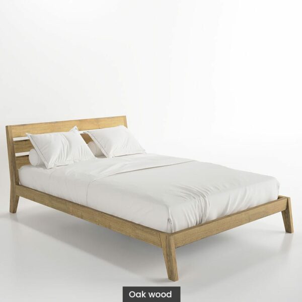 Massif solid wood bed oak Mystery 2