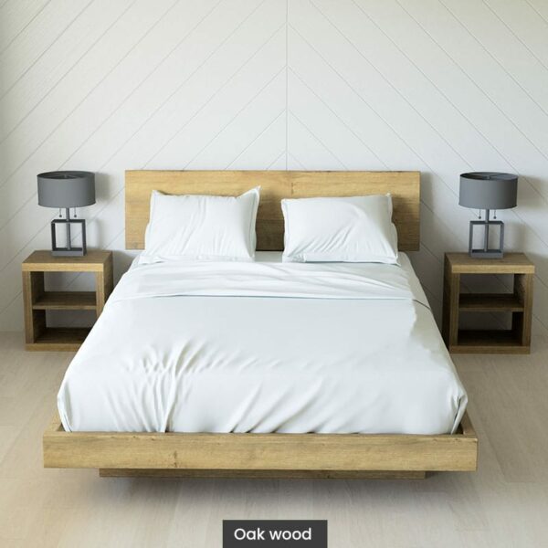 Massif solid wood bed oak Prince 1