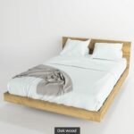 Massif solid wood bed oak Temptation 4