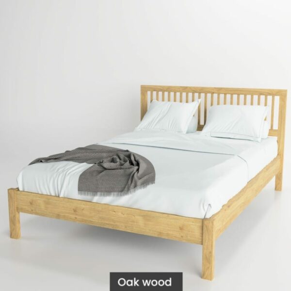 Massif solid wood bed-oak-Noble-1